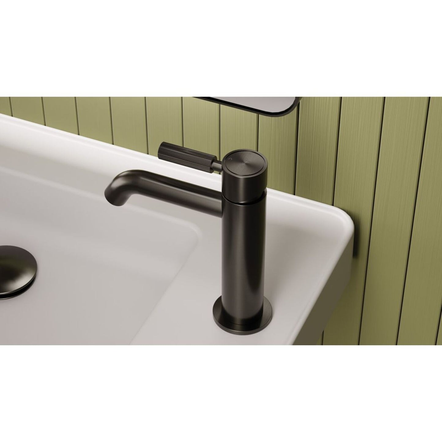 Abode Refine Tall Basin Mixer - Gunmetal