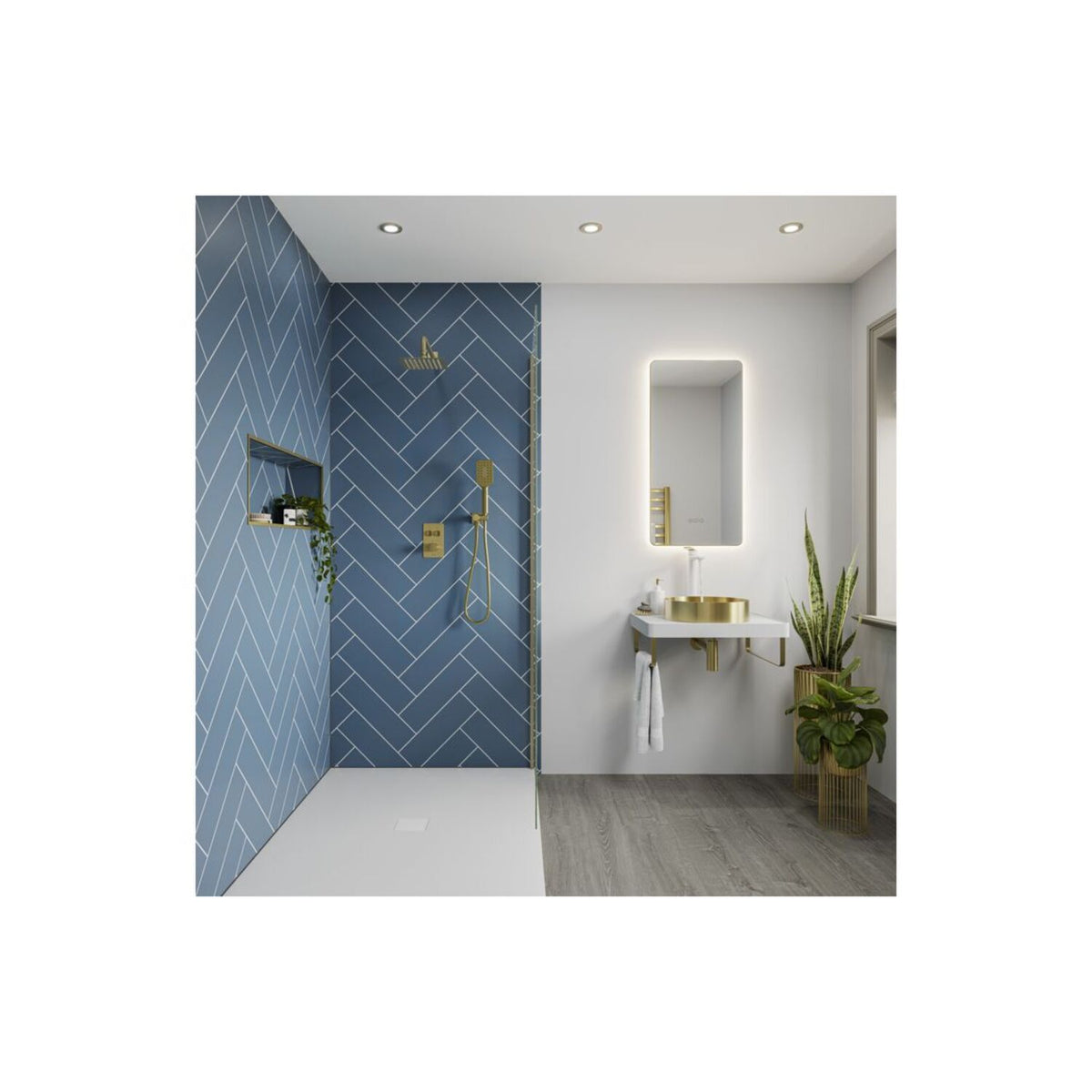 Abode Uno Wall Shower Arm