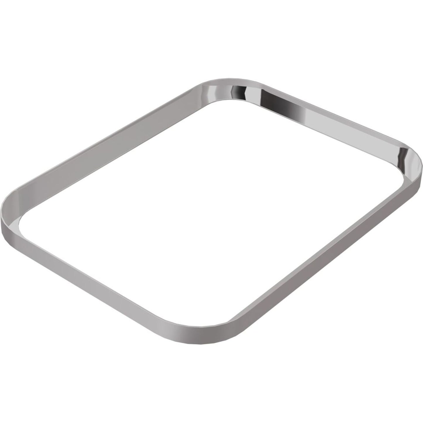 Abode Tableau/Cava Shelf & Tablet Basin Set - Chalk White w/Chrome Finishes