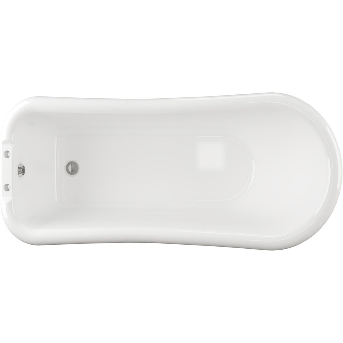 Caldra Freestanding 1530x670x760mm 2 Tap Hole Bath w/Feet