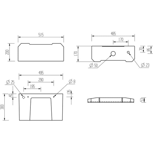 Solae Low Level WC & Soft Close Seat w/Br.Brass Finishes
