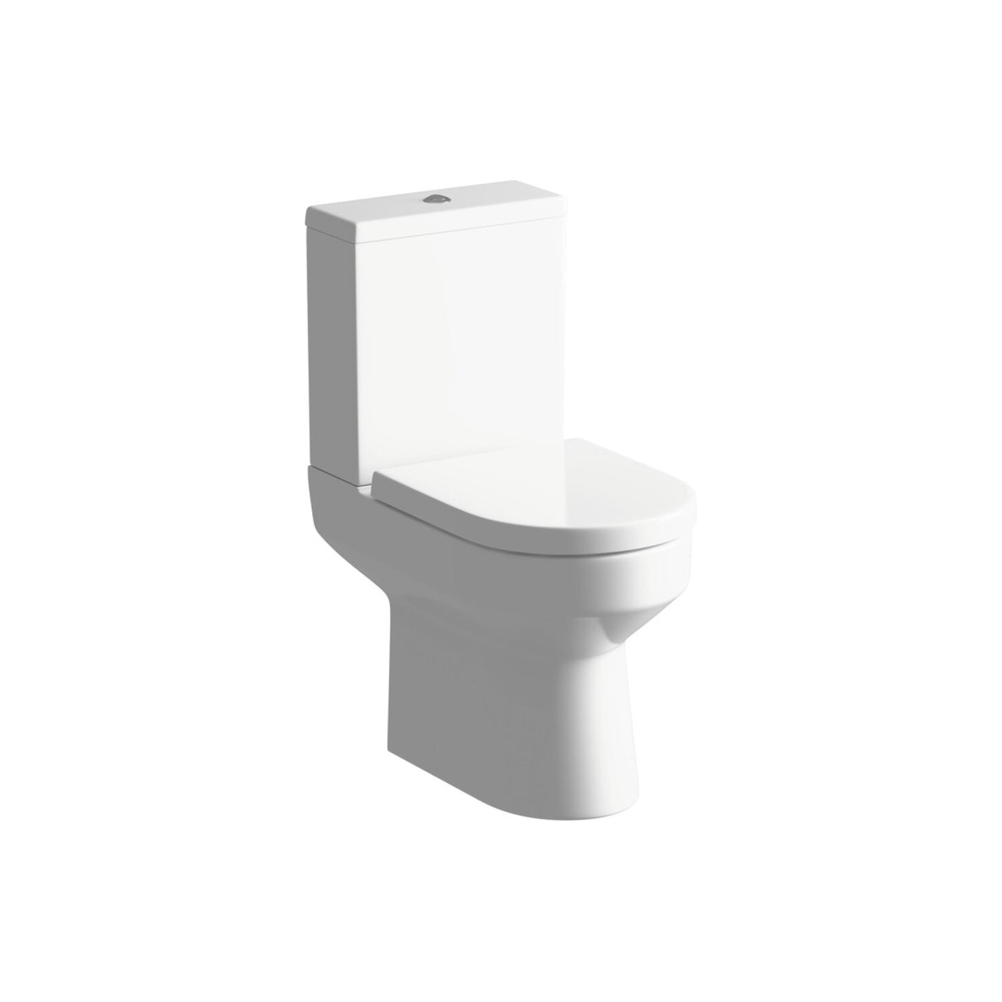 Zenari 410mm F/S Basin Unit & C/C Toilet Pack - White Gloss