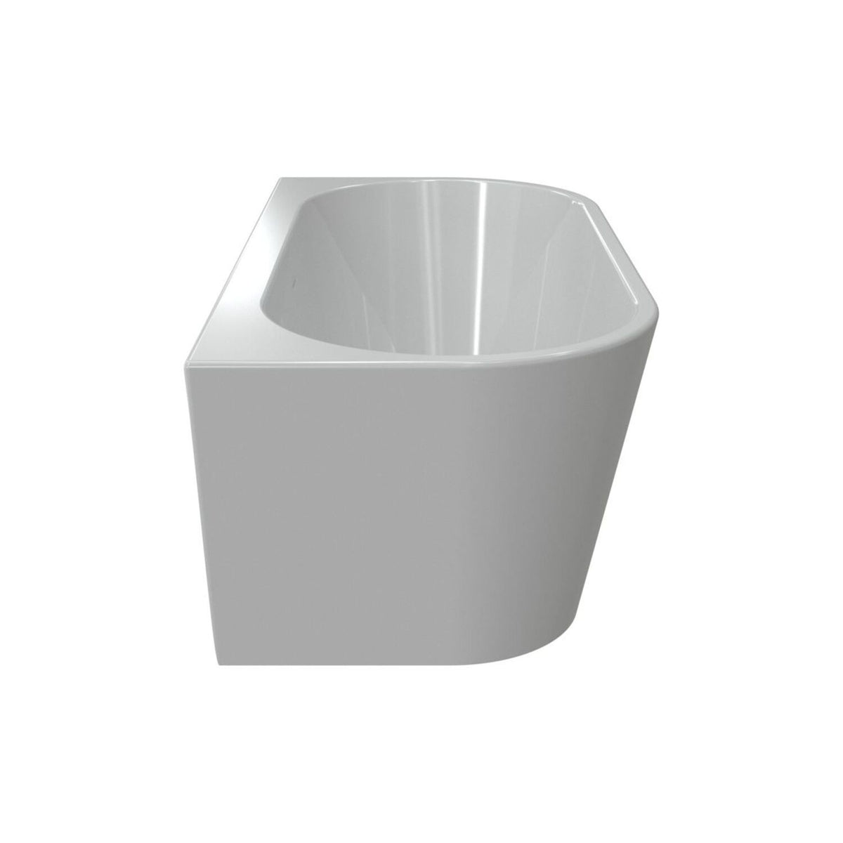 Ruvina Freestanding 0 Tap Hole Bath