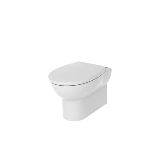 Zen Essentials Rimless Back To Wall WC & Soft Close Seat