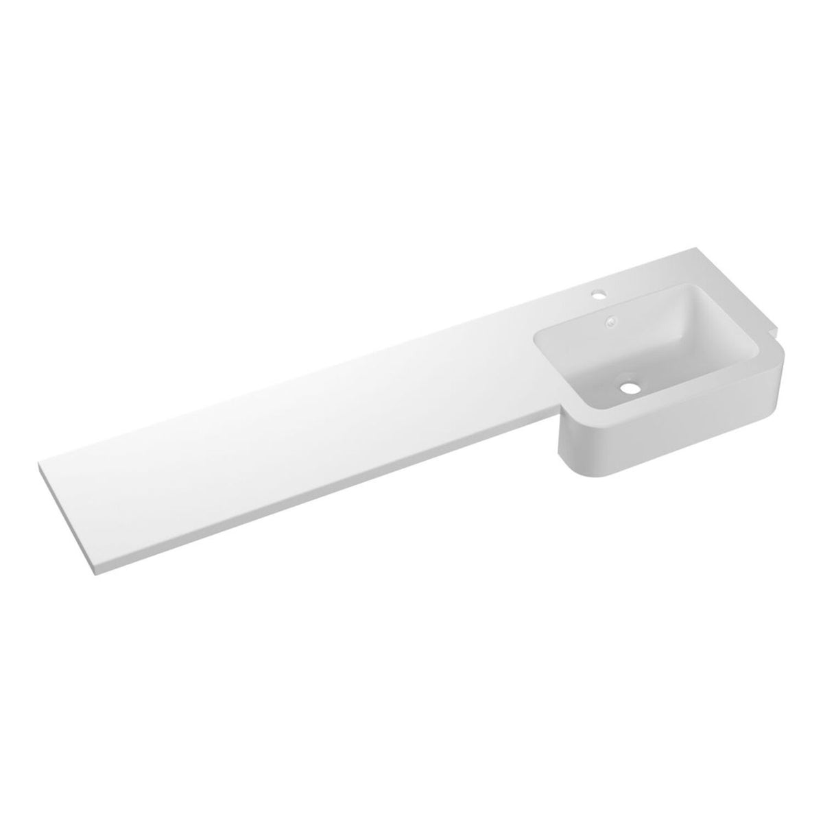 Standard Square One-Piece Basin & Overflow Ring
