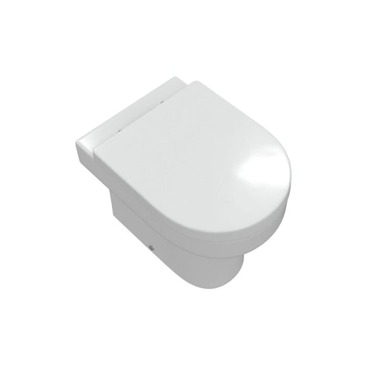 Lani Rimless Back To Wall WC & Soft Close Seat