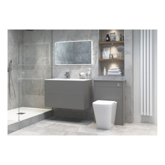 Tahlia Rimless Back To Wall Comfort Height WC & Soft Close Seat