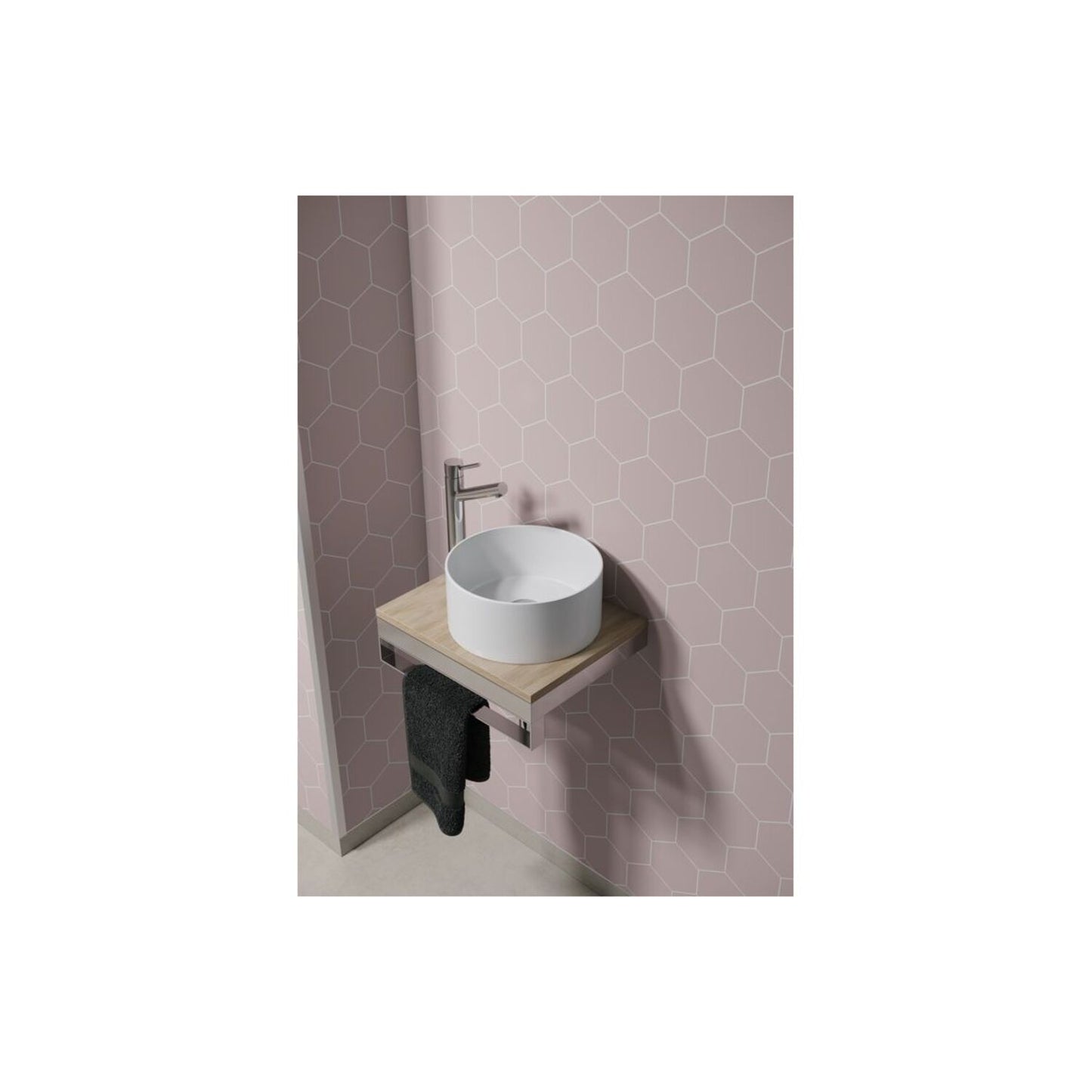 Urban - Dusky Pink (Hexagonal)