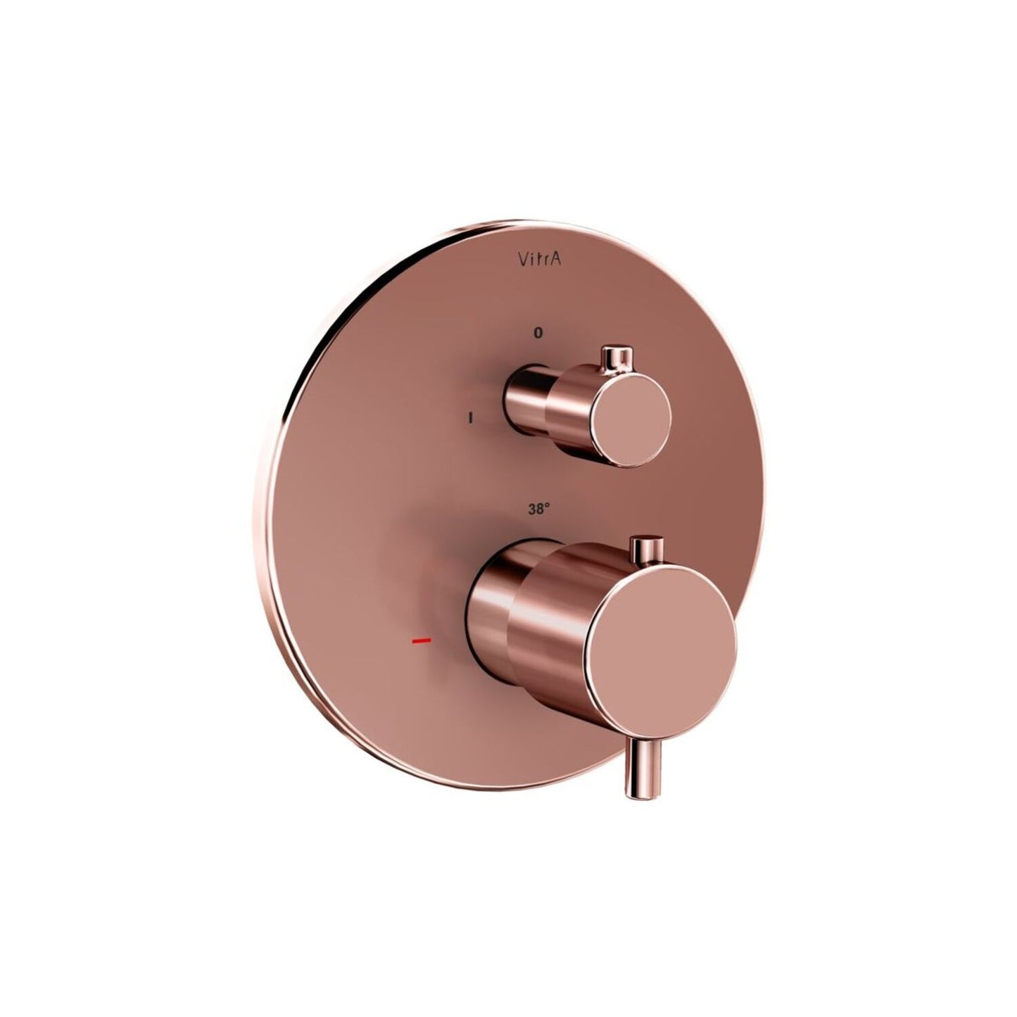 Vitra Root Round Integrated Thermostatic Bath/Shower Mixer Valve