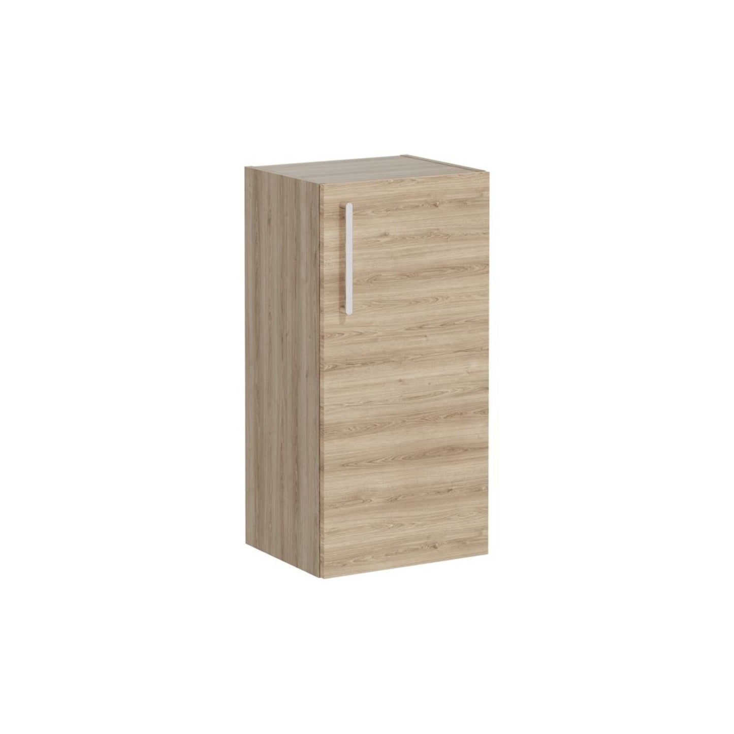 VitrA Root Flat 40cm 1 Door Lower/Base Unit (RH Hinge) - Natural Oak