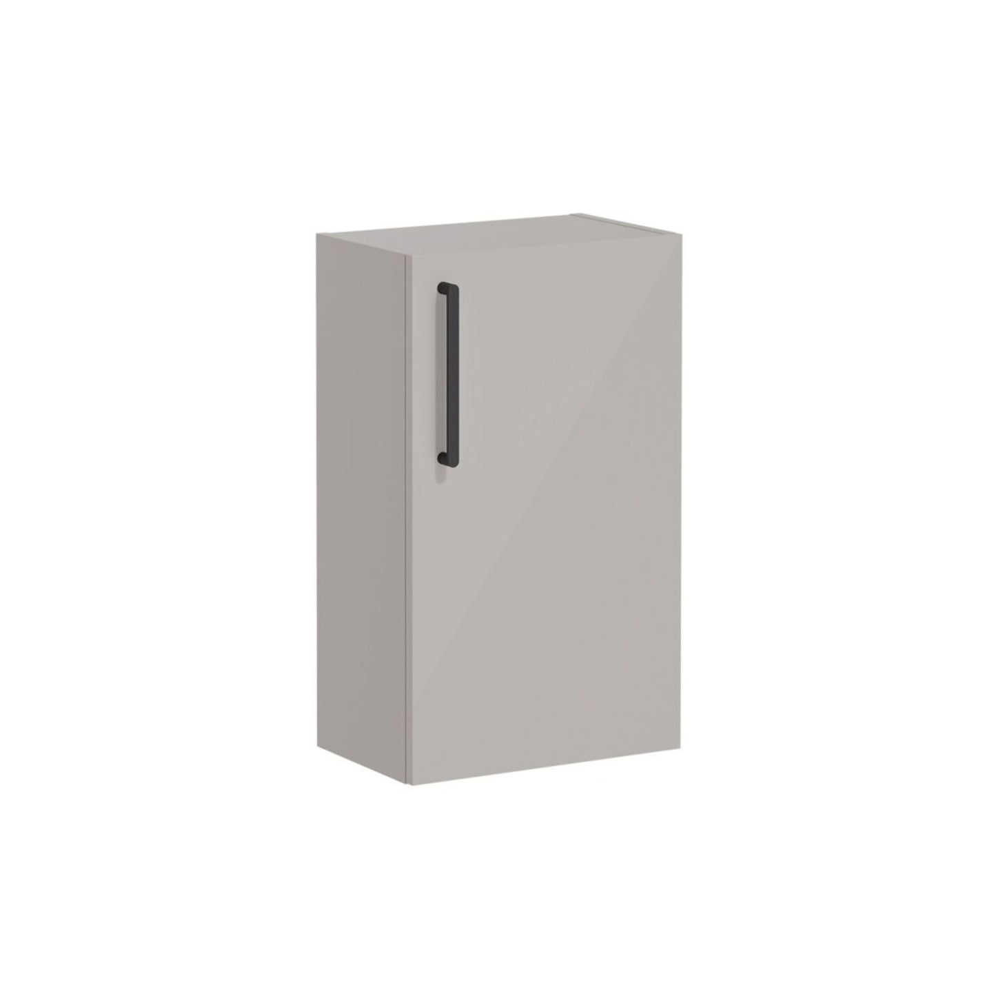 VitrA Root Flat 40cm 1 Door Slim Lower/Base Unit (RH Hinge) - Bright Sahara Beige