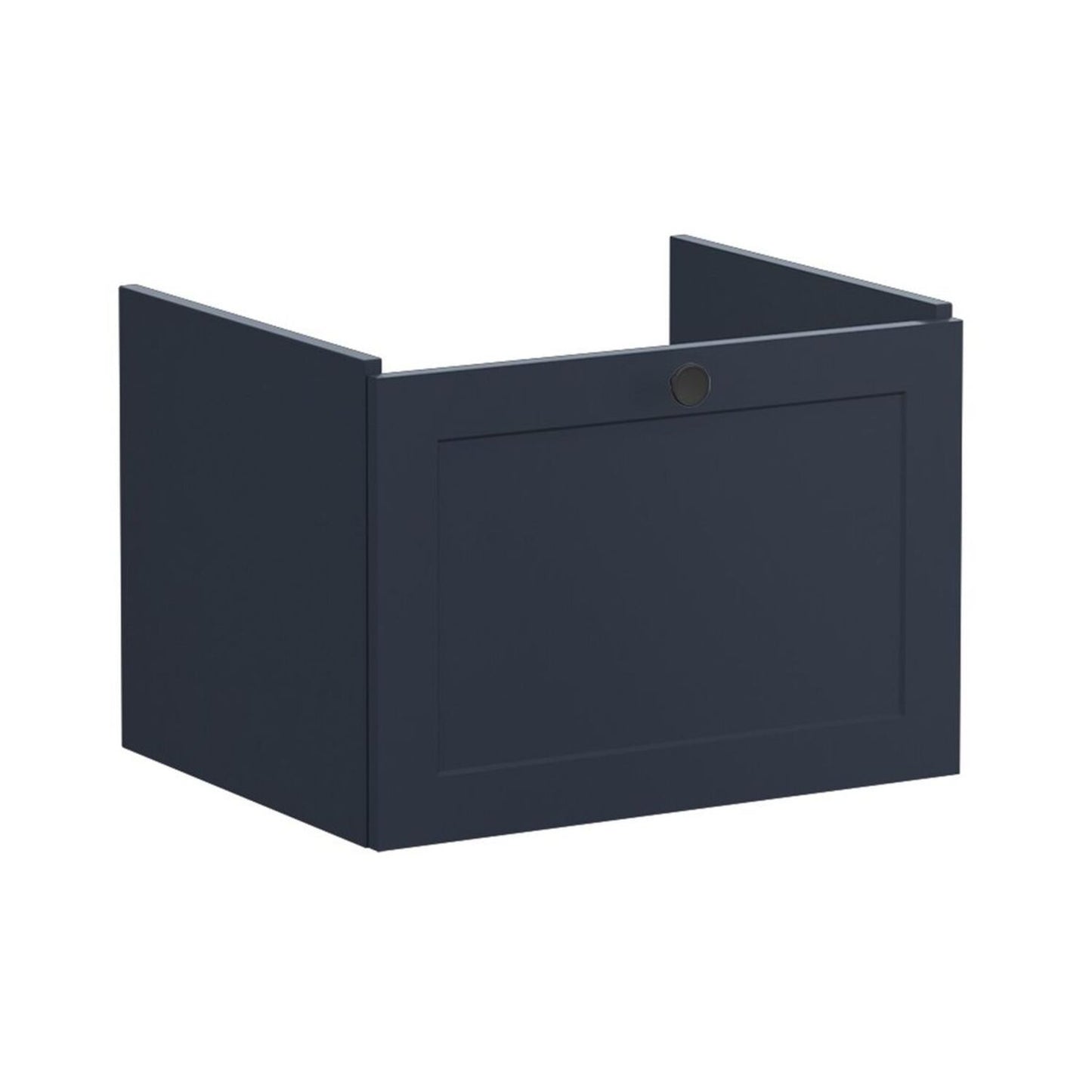 VitrA Root Classic 60cm 1 Drawer Washbasin Unit - Matt Dark Blue