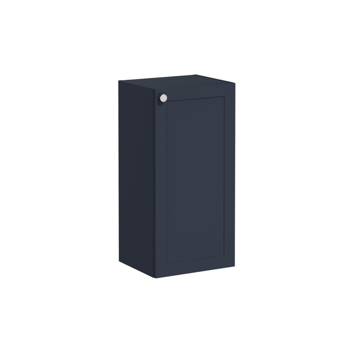 VitrA Root Classic 40cm 1 Door Lower/Base Unit (RH Hinge) - Matt Dark Blue