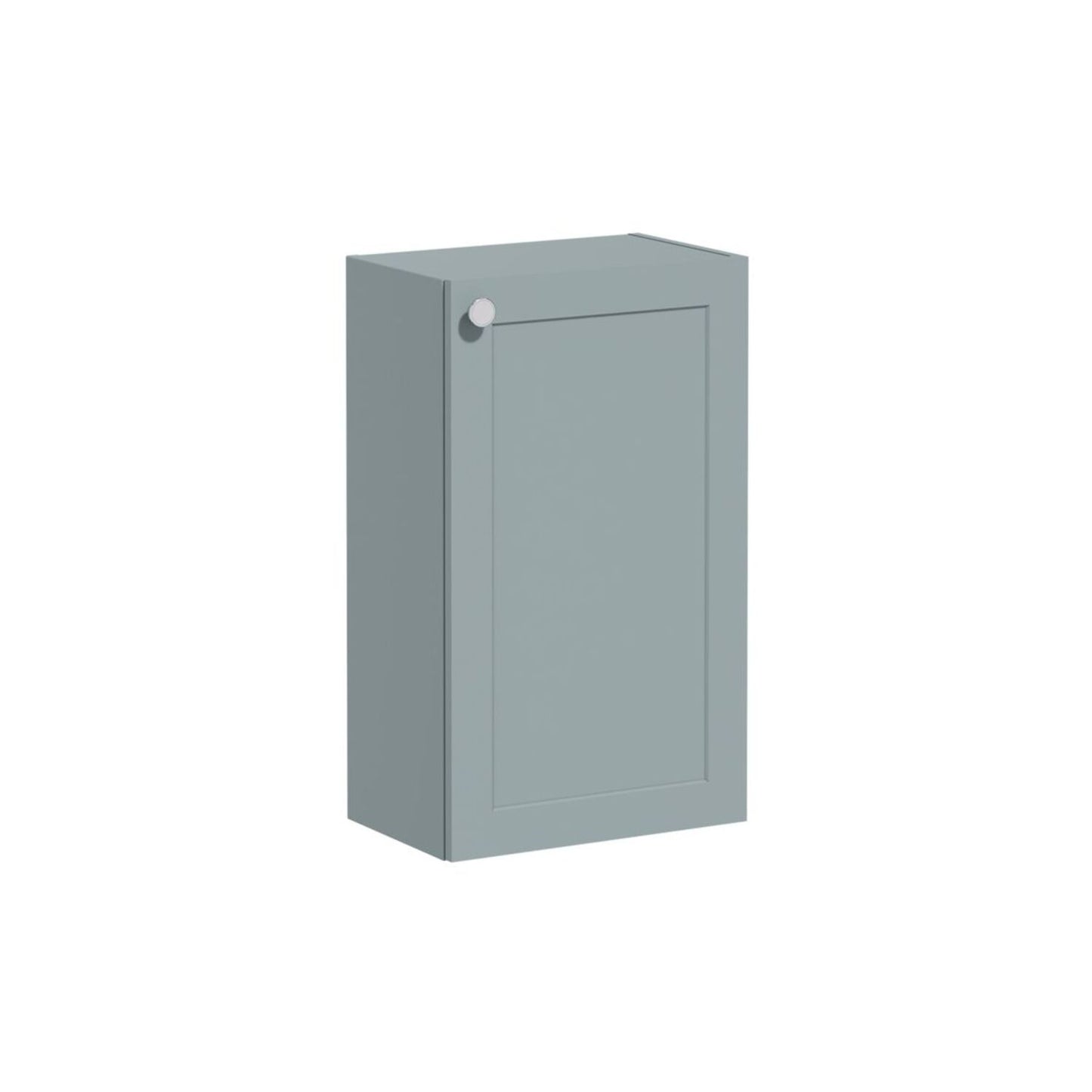 VitrA Root Classic 40cm 1 Door Slim Lower/Base Unit (RH Hinge) - Matt Fjord Green
