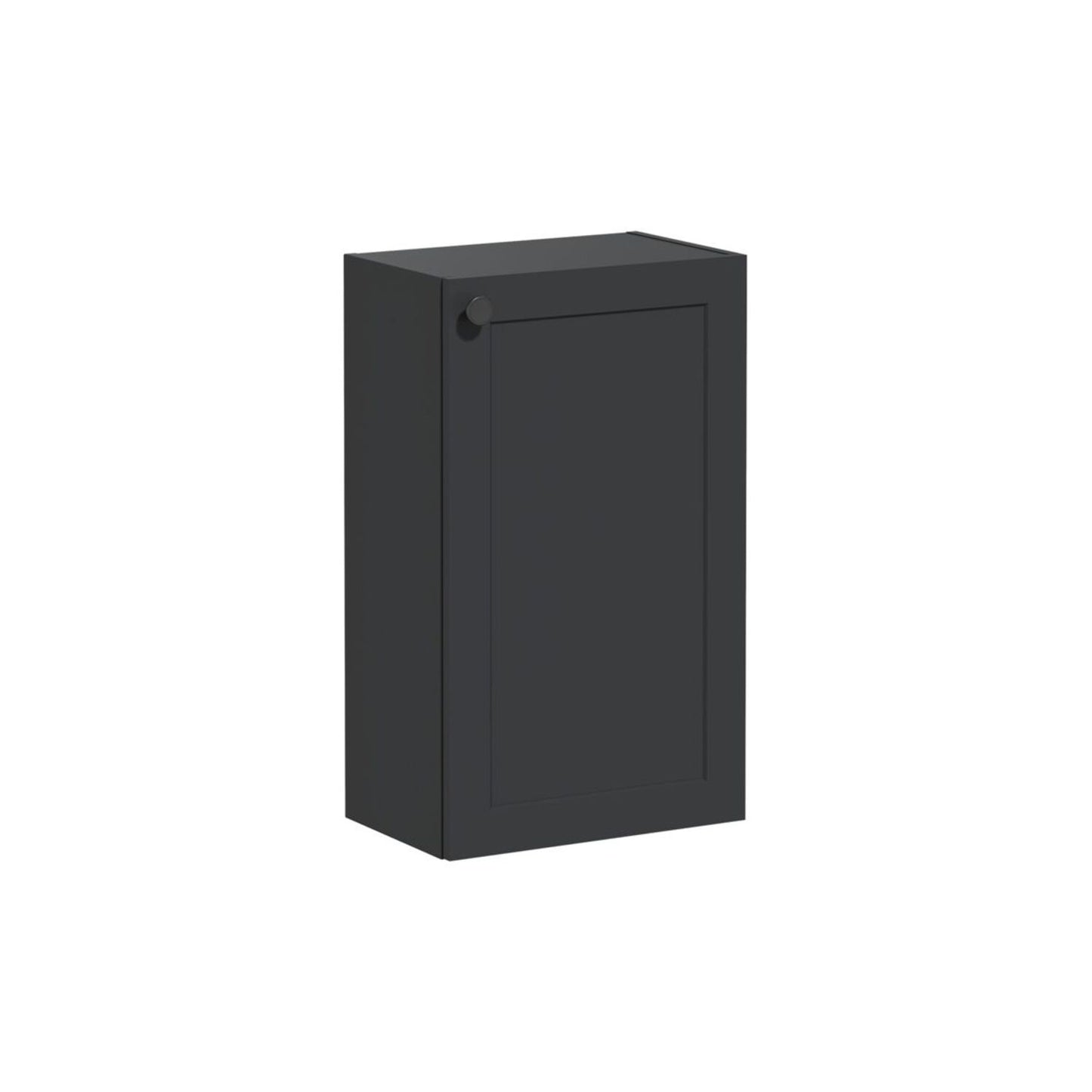 VitrA Root Classic 40cm 1 Door Slim Lower/Base Unit (RH Hinge) - Matt Graphite