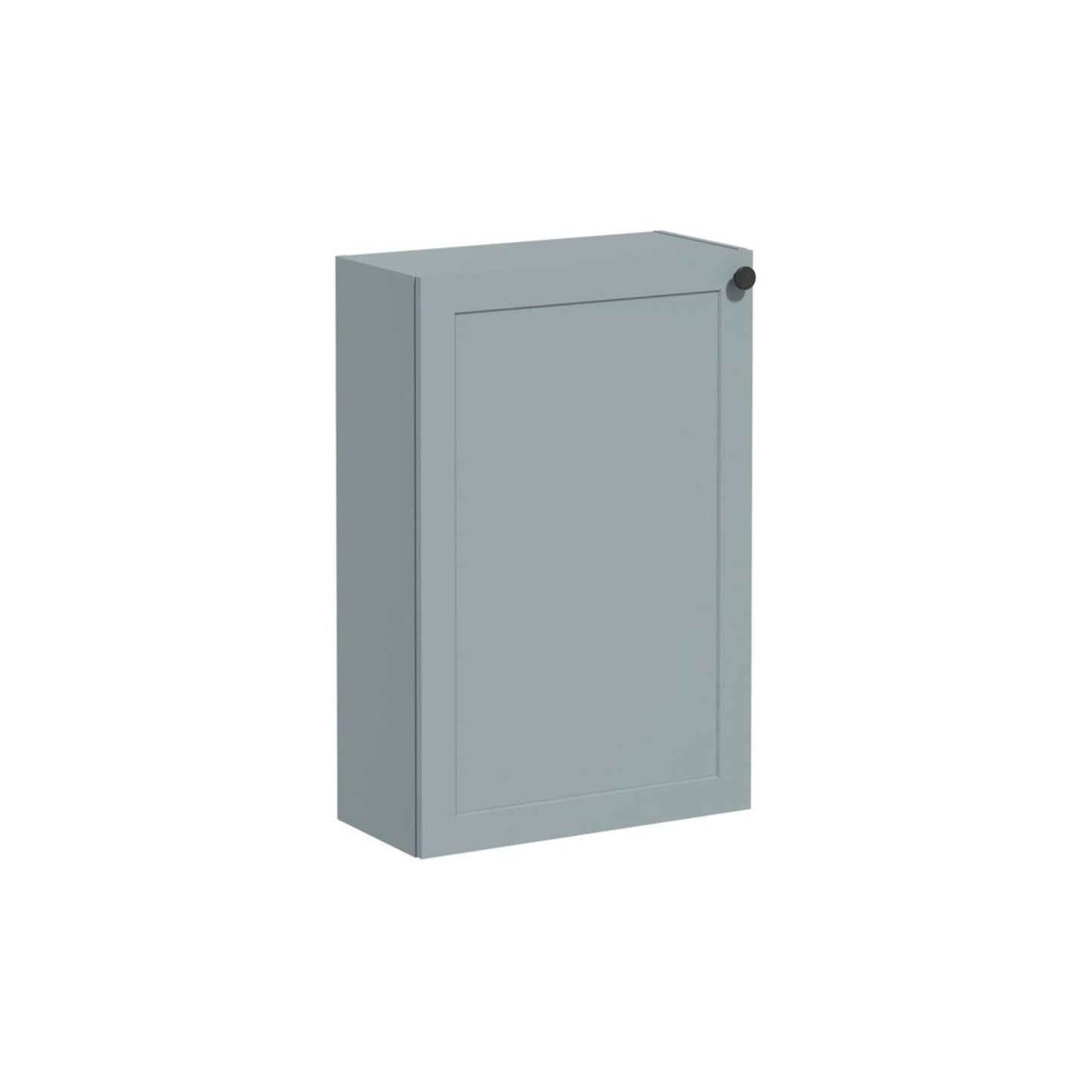 VitrA Root Classic 55cm 1 Door Slim Lower/Base Unit (LH Hinge) - Matt Fjord Green