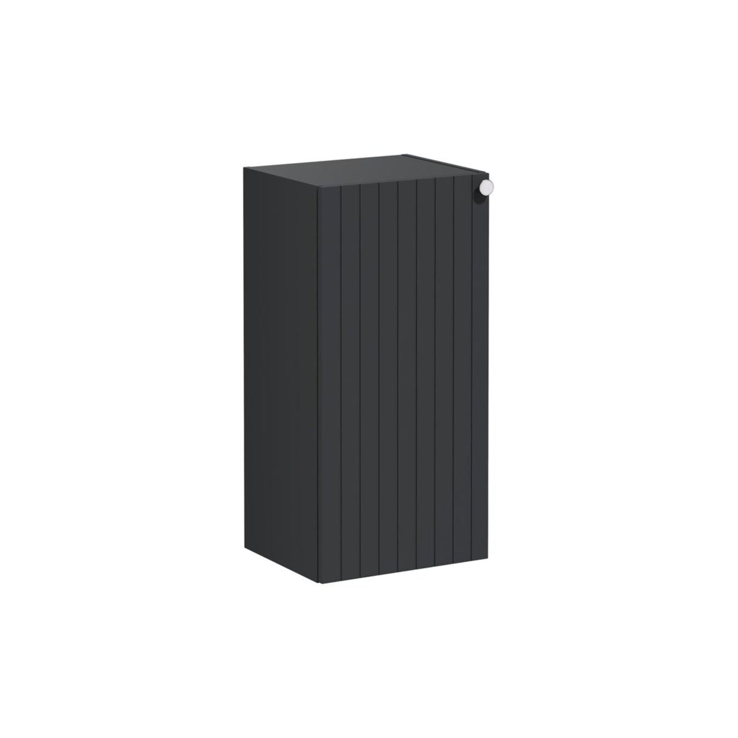 VitrA Root Groove 40cm 1 Door Lower/Base Unit (LH Hinge) - Matt Graphite