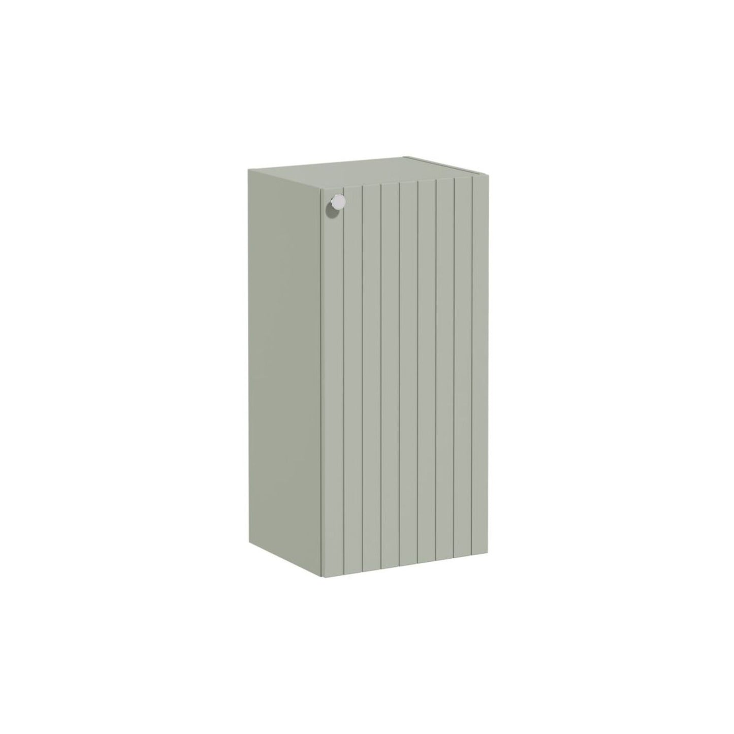 VitrA Root Groove 40cm 1 Door Lower/Base Unit (RH Hinge) - Matt Retro Green