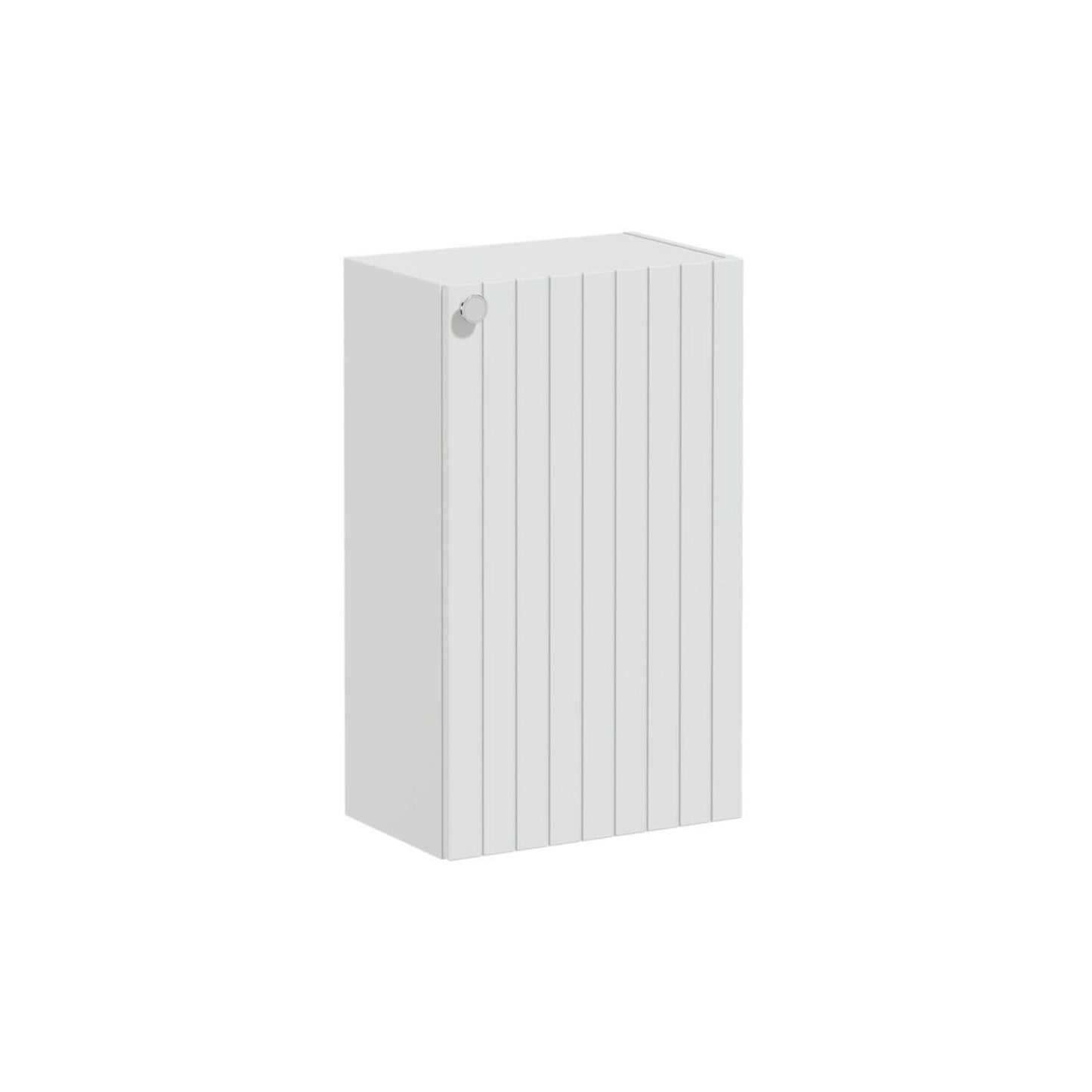 VitrA Root Groove 40cm 1 Door Slim Lower/Base Unit (RH Hinge) - Matt Light Grey