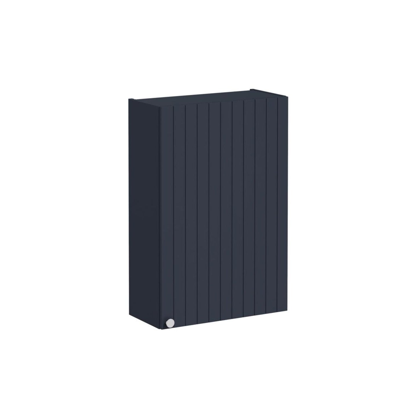 VitrA Root Groove 55cm 1 Door Slim Lower/Base Unit (RH Hinge) - Matt Dark Blue