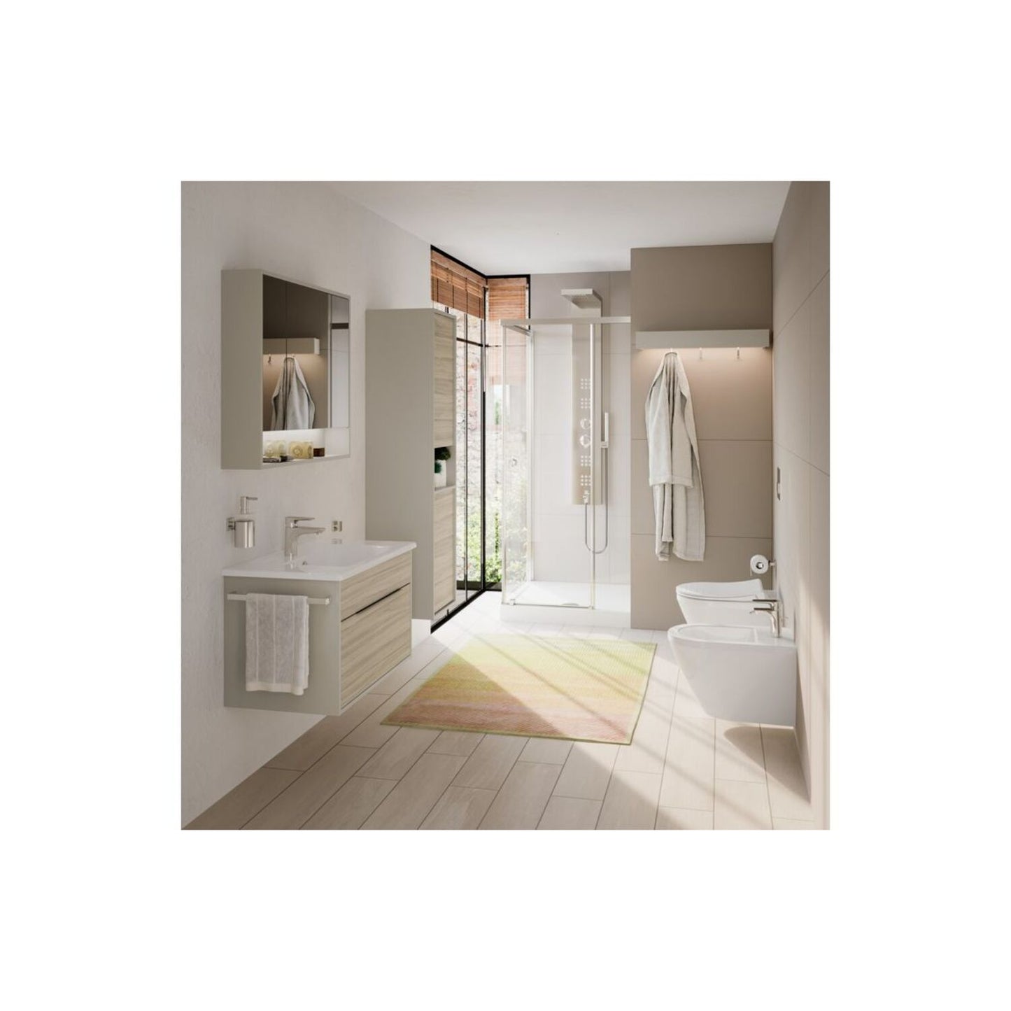 VitrA Integra Wall Hung Bidet - White