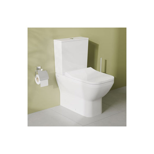 VitrA Integra Square Rimless Fully Shrouded Close Coupled Pan Only - White