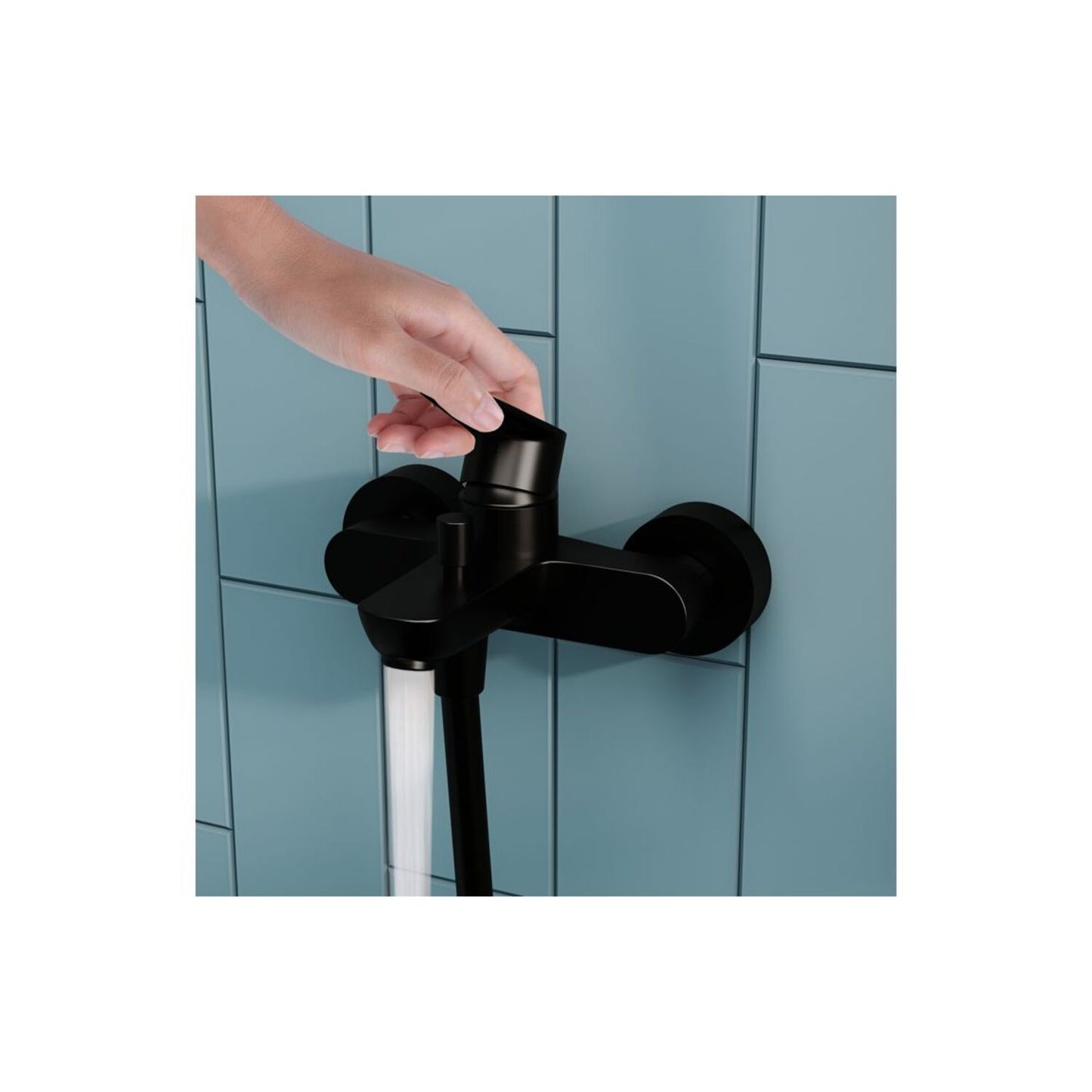 Vitra Flow Soft Wall Mounted Bath/Shower Mixer