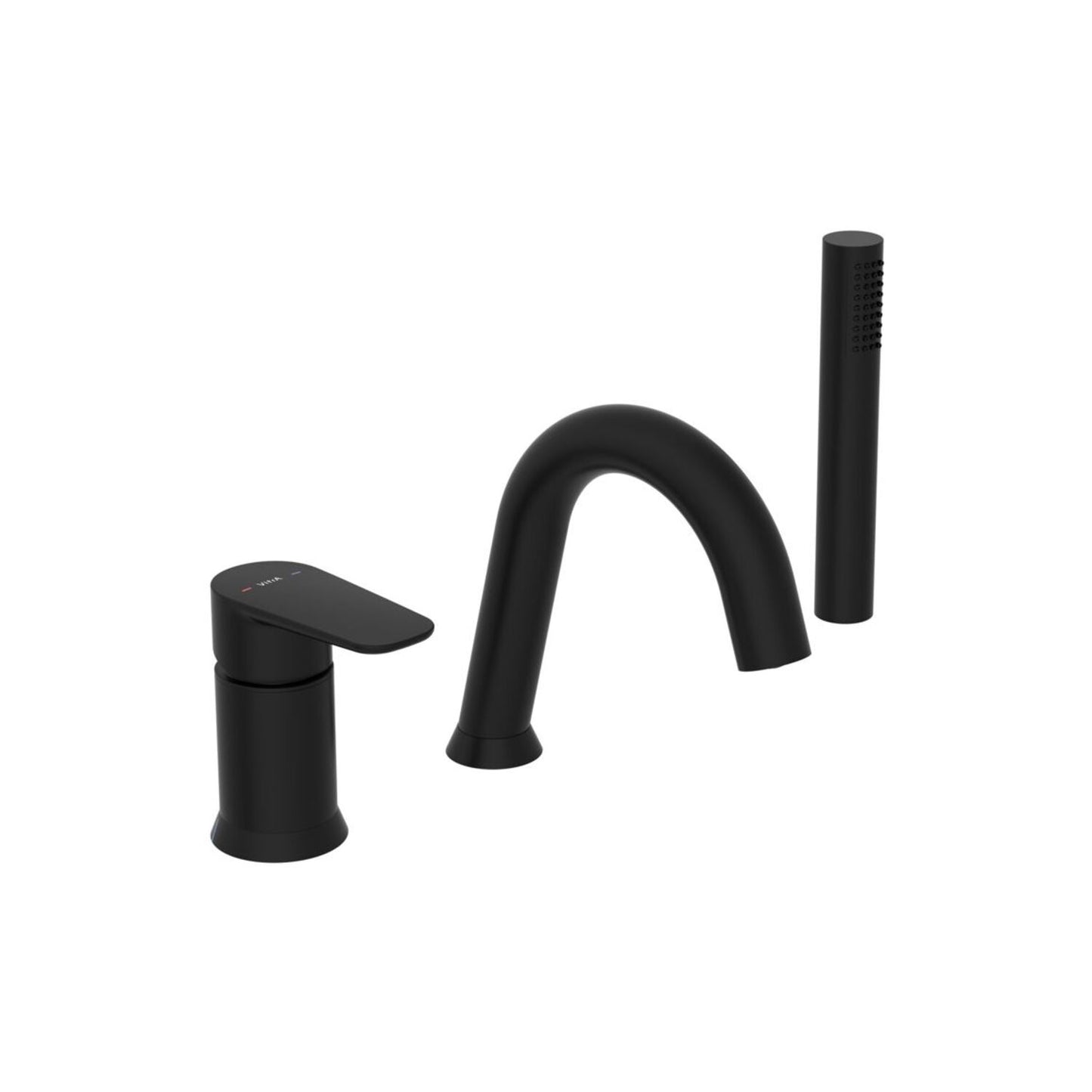 Vitra Flow Soft 3-Hole Bath/Shower Mixer
