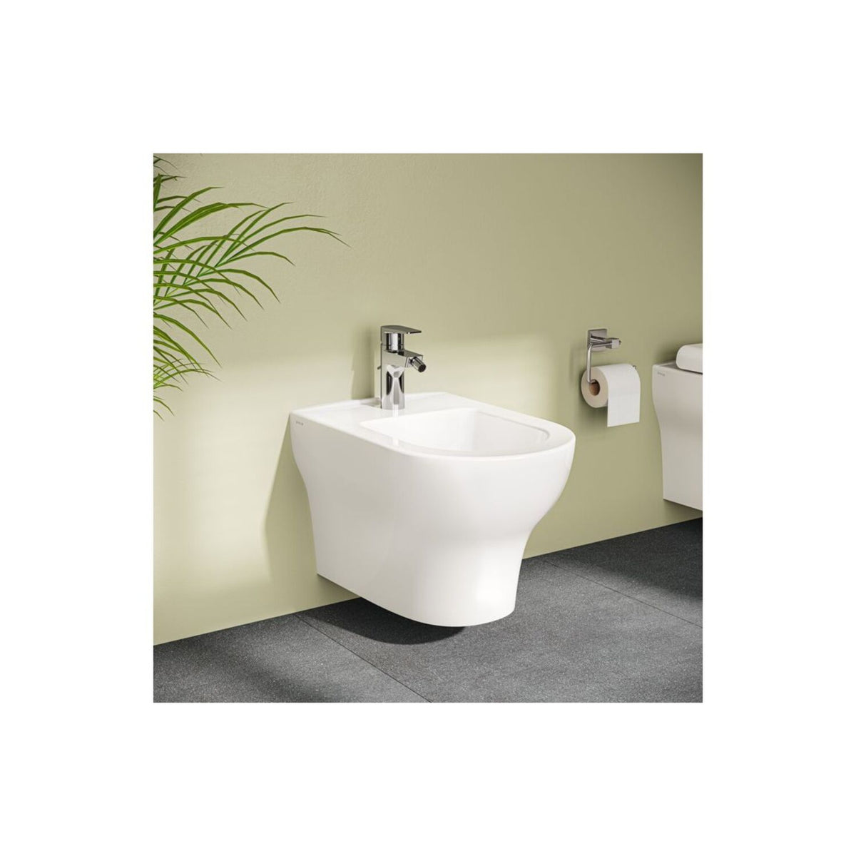 Vitra Flow Square Bidet Mixer