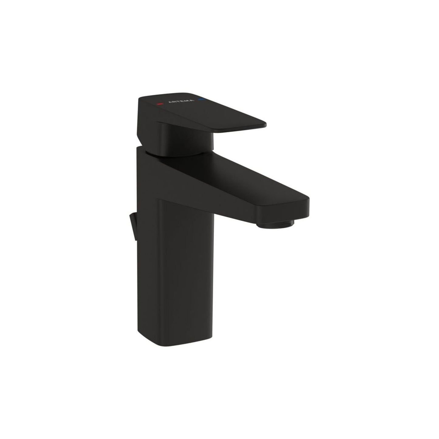 Vitra Root Square Basin Mixer W/Waste Lever