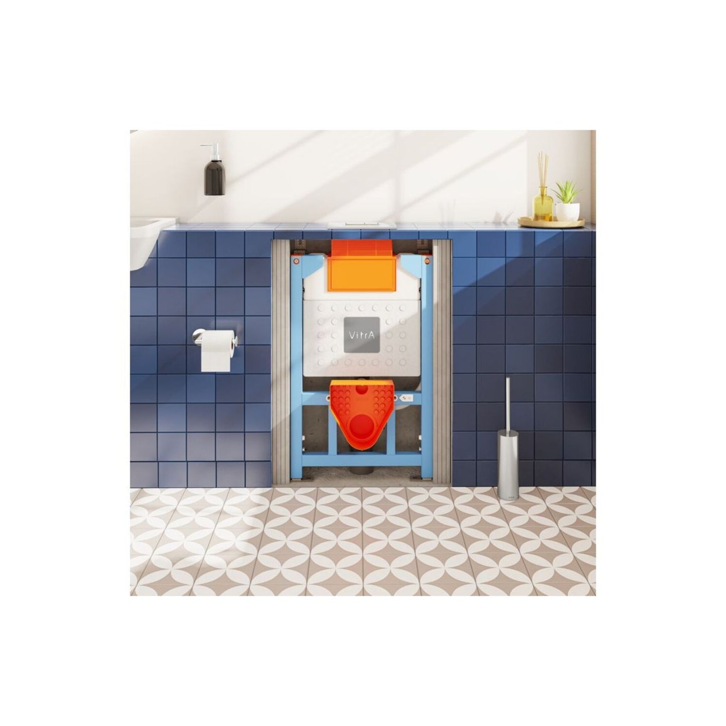 Vitra V-Fix Prime Reduced Height WH WC Frame & Cistern