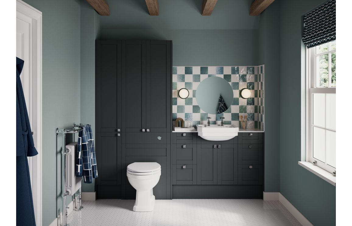 Arvela Matt Graphite Grey