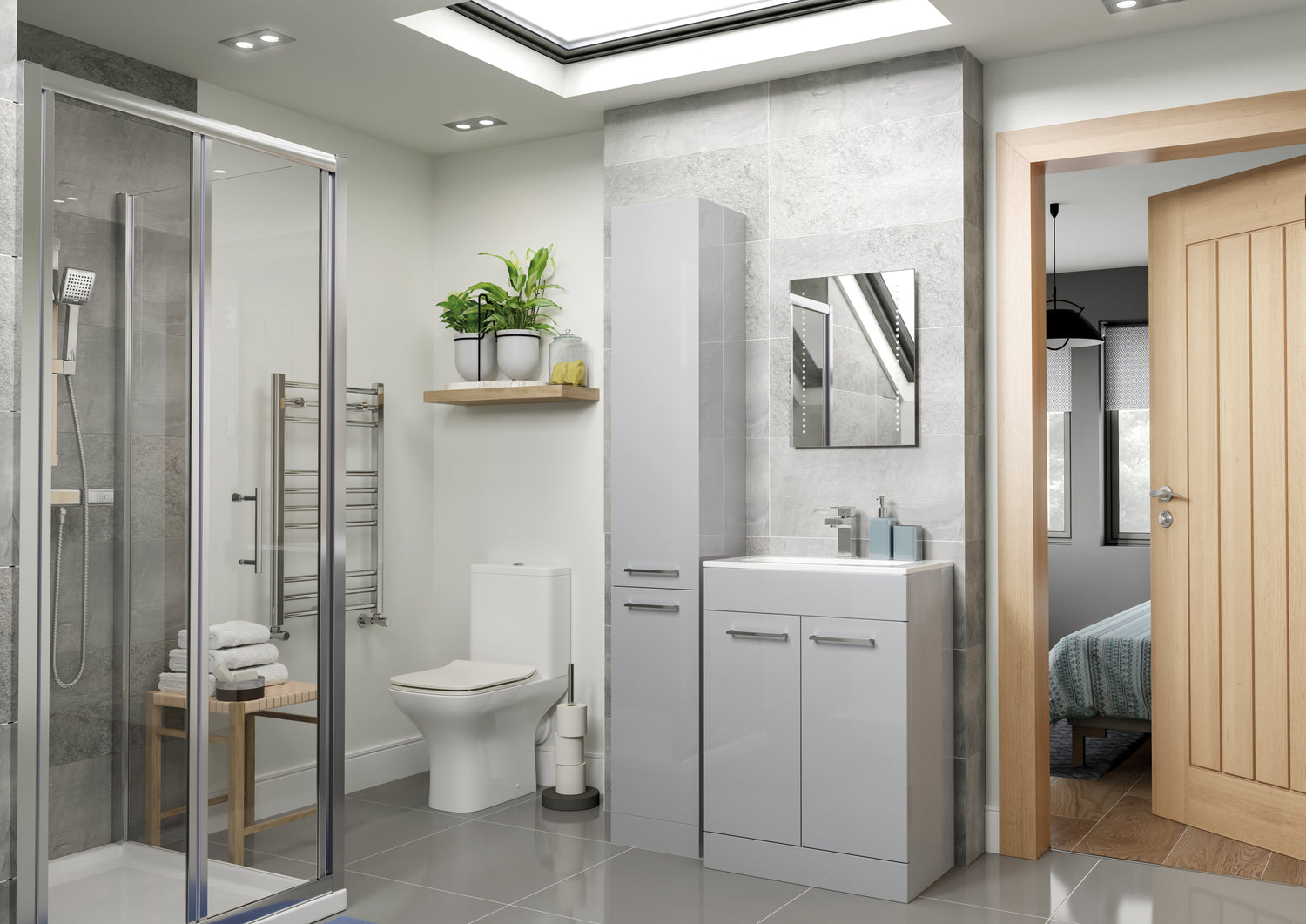 Varya Grey Gloss