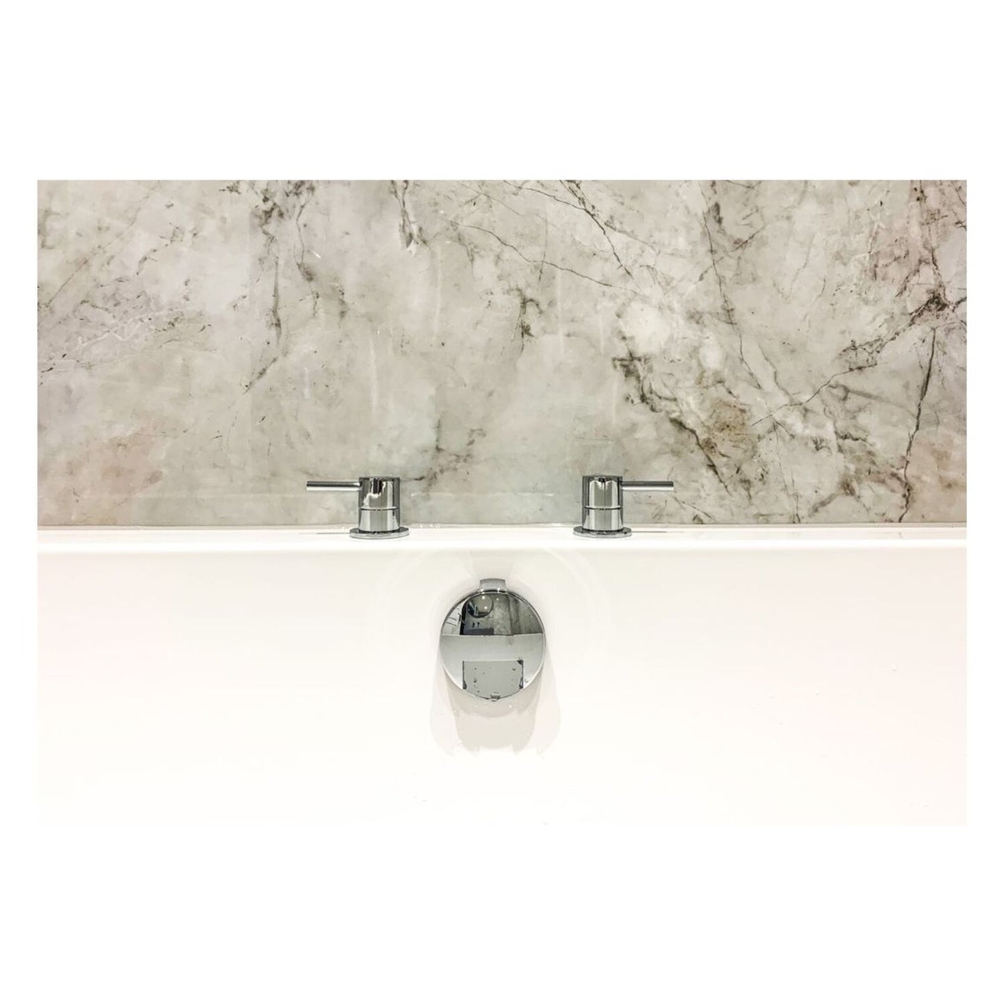 Abode Harmonie Round Bath Filler Panel Valves (Pair)