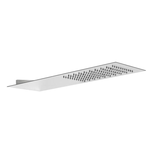 Abode Storm Slimline 3mm Wall Mounted Showerhead - St/Steel