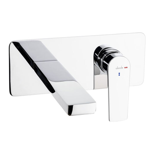 Abode Aquip Wall Mounted Basin / Bath Mixer