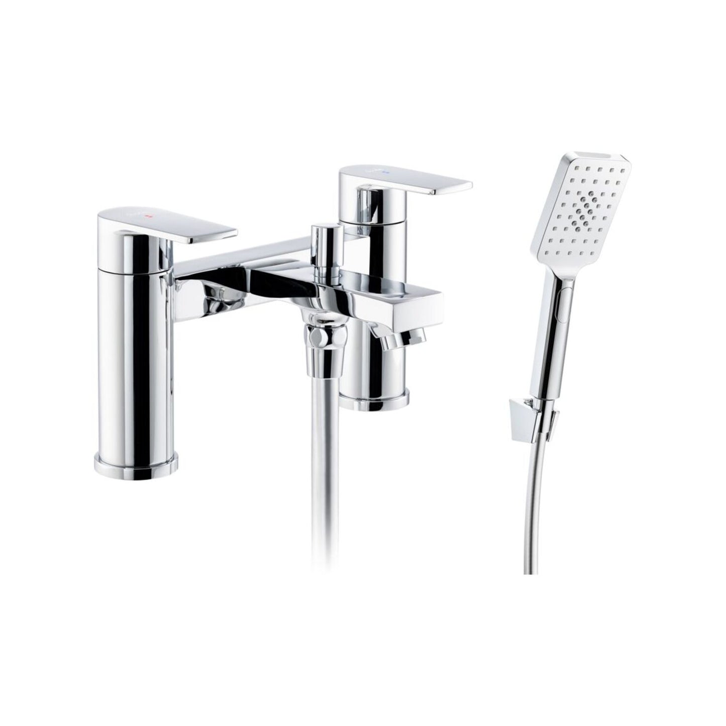 Abode Aquip Deck Mounted Bath Shower Mixer