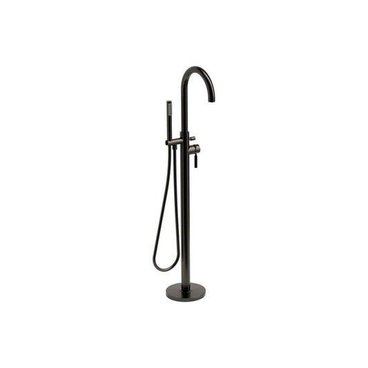 Abode Refine Floorstanding Bath/Shower Mixer - Gunmetal