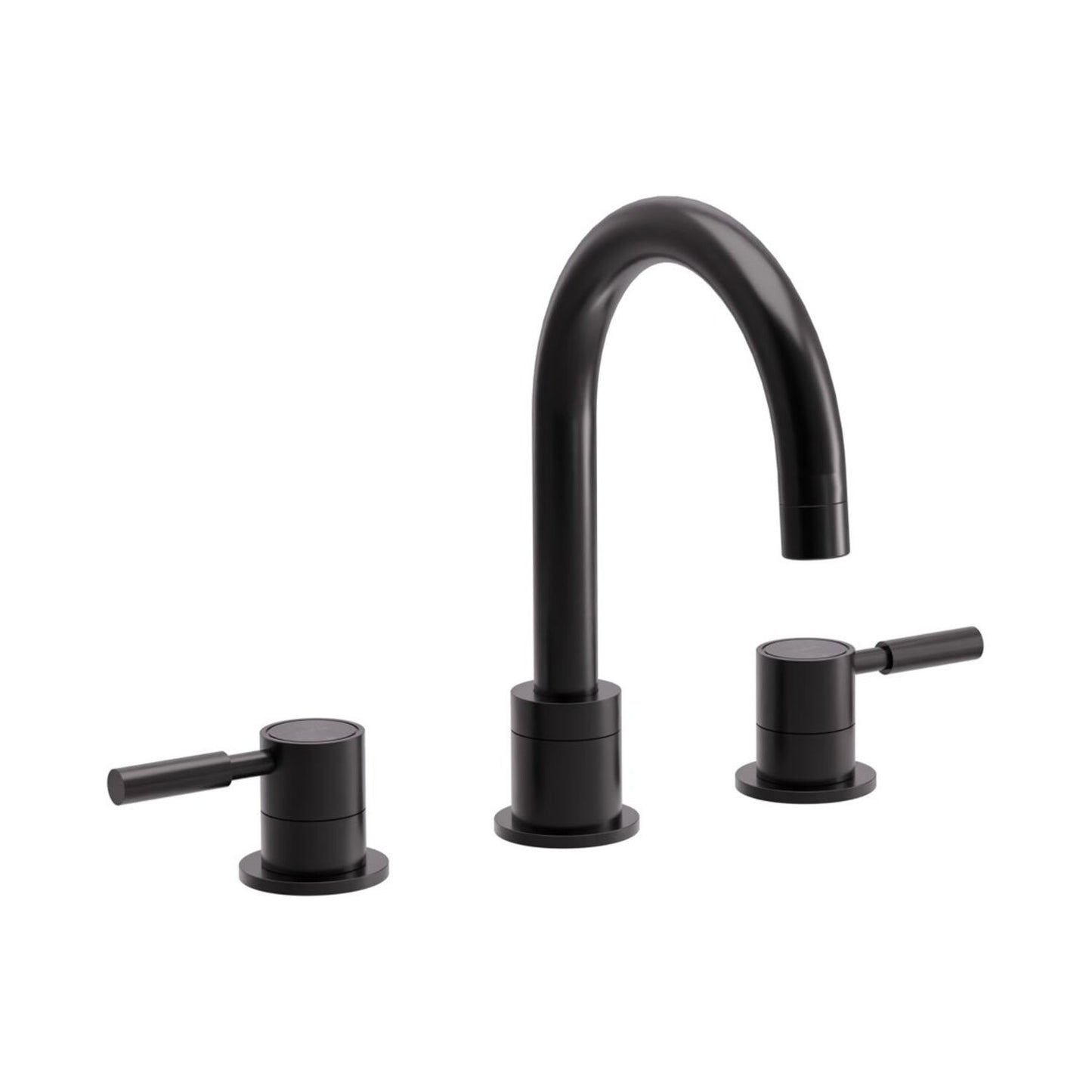 Abode Refine 3-Piece Basin/Bath Filler - Gunmetal