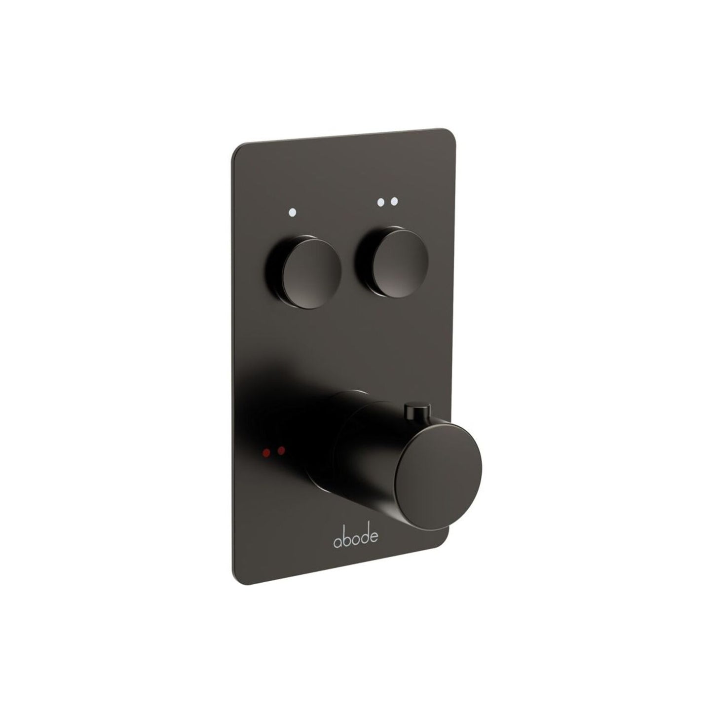 Abode Uno Concealed Push Button Shower (2 Exit) - Gunmetal