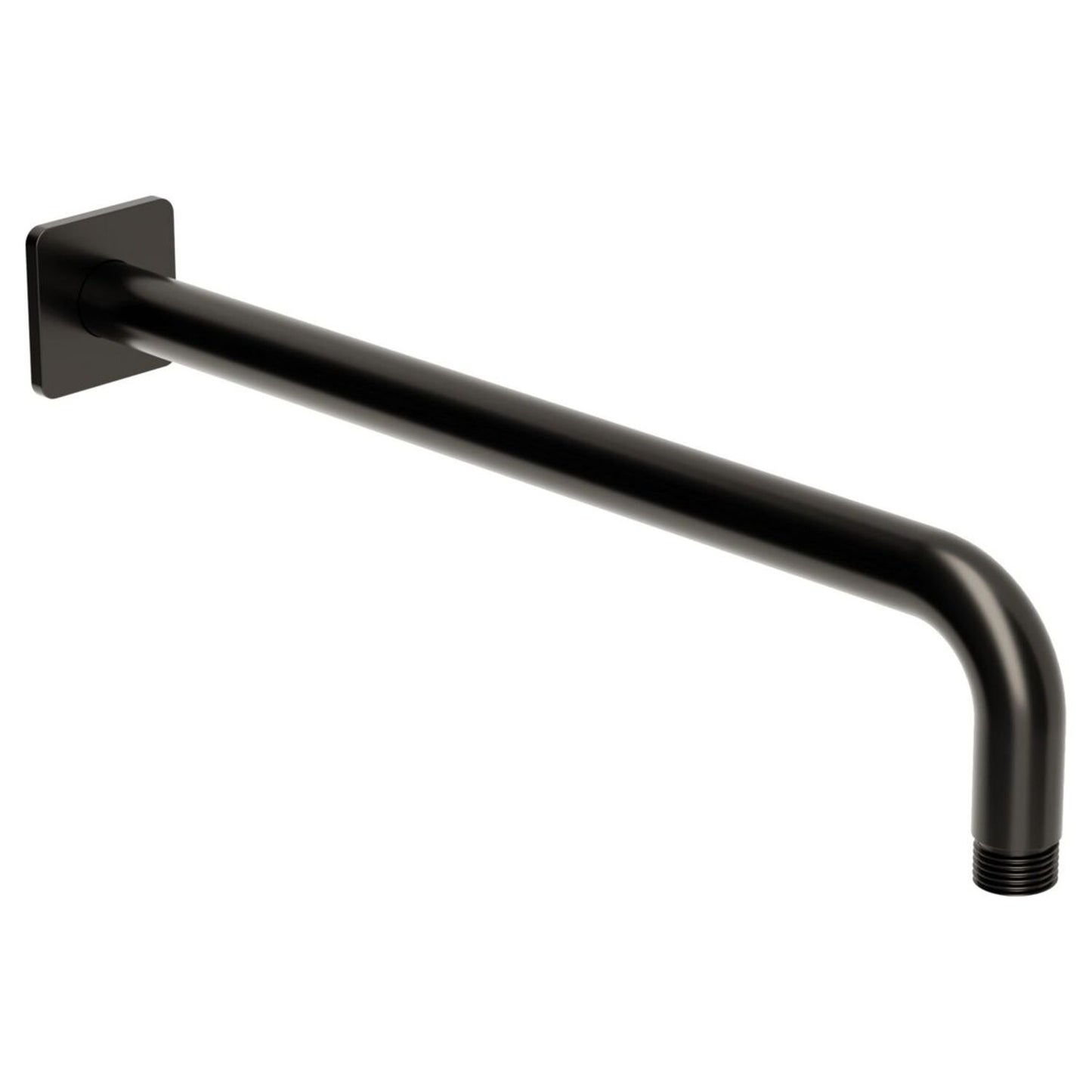 Abode Uno Wall Shower Arm - Gunmetal
