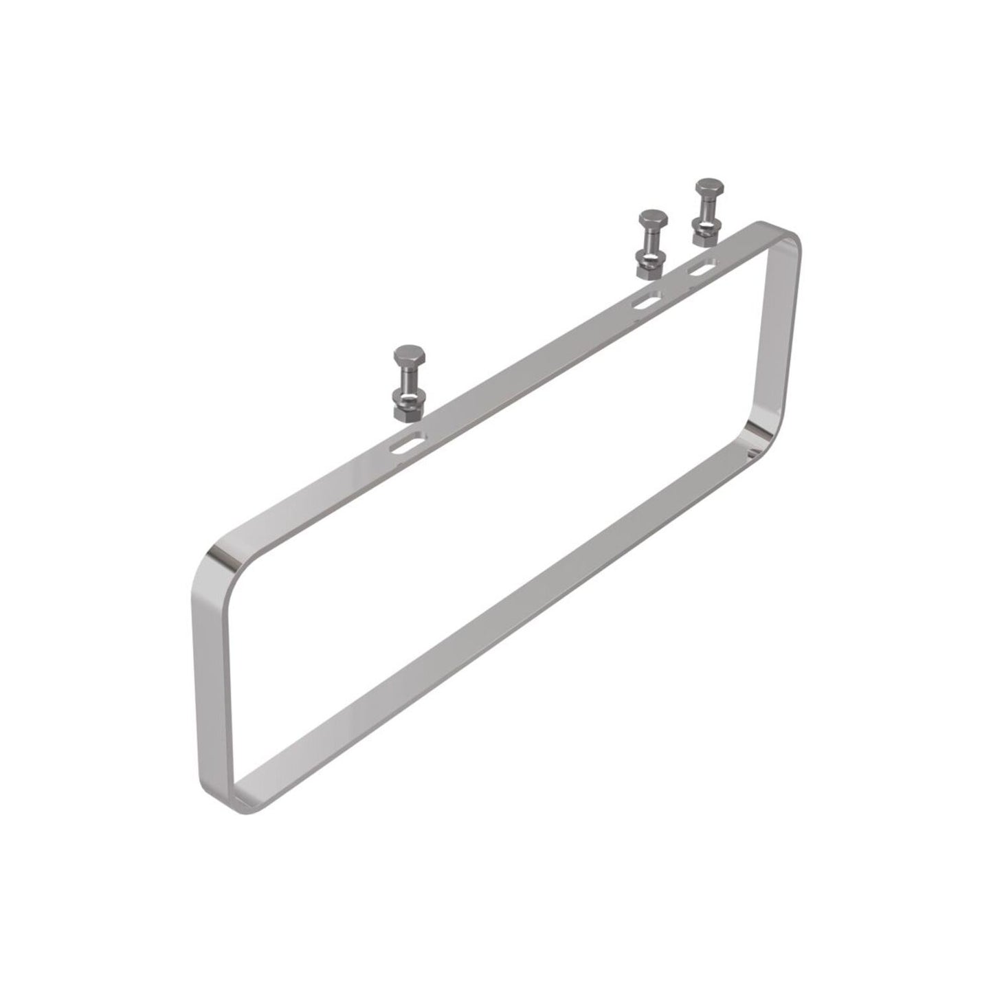 Abode Tableau/Cava Shelf & Round Basin Set - Chalk White w/Chrome Finishes