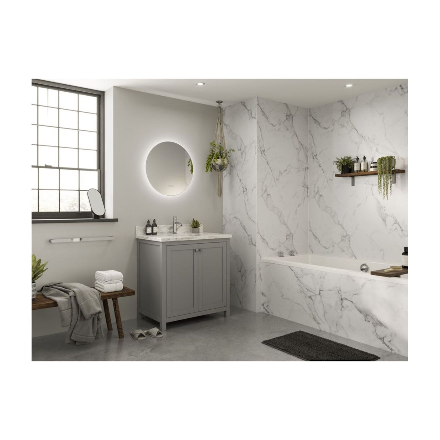 Abode Uno Single Towel Rail