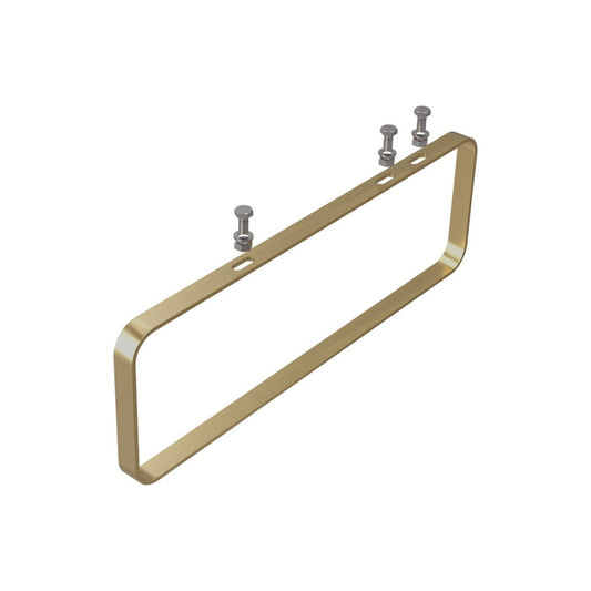 Abode Tableau Optional Towel Rail - Brushed Brass