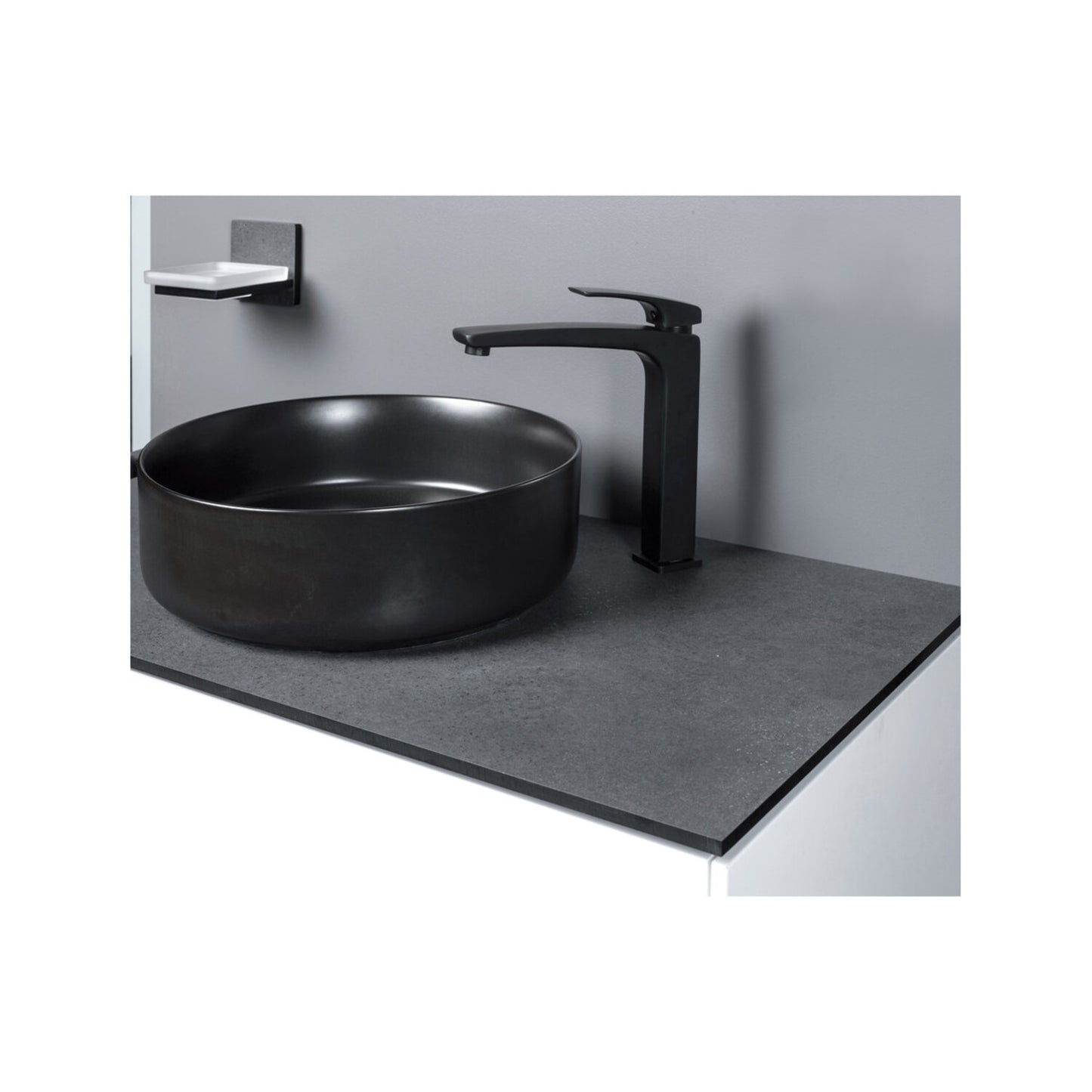Liora Ceramic Round Washbowl & Waste