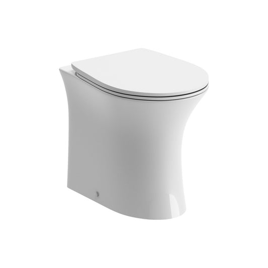 Sanja Rimless Back To Wall WC & Soft Close Seat
