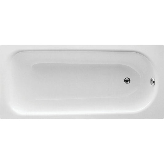 Eurowa Steel Single End 2 Tap Hole Bath W/Legs