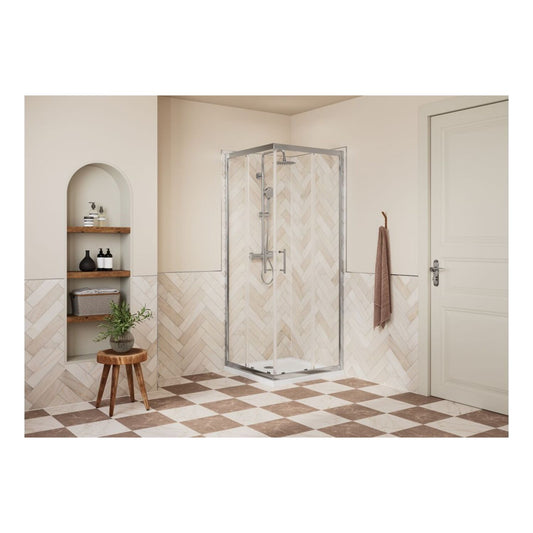Zensori Corner Entry Door