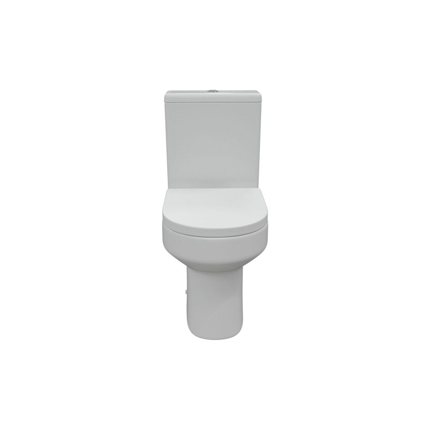 Lani Rimless Close Coupled Fully Shrouded WC & Soft Close Seat
