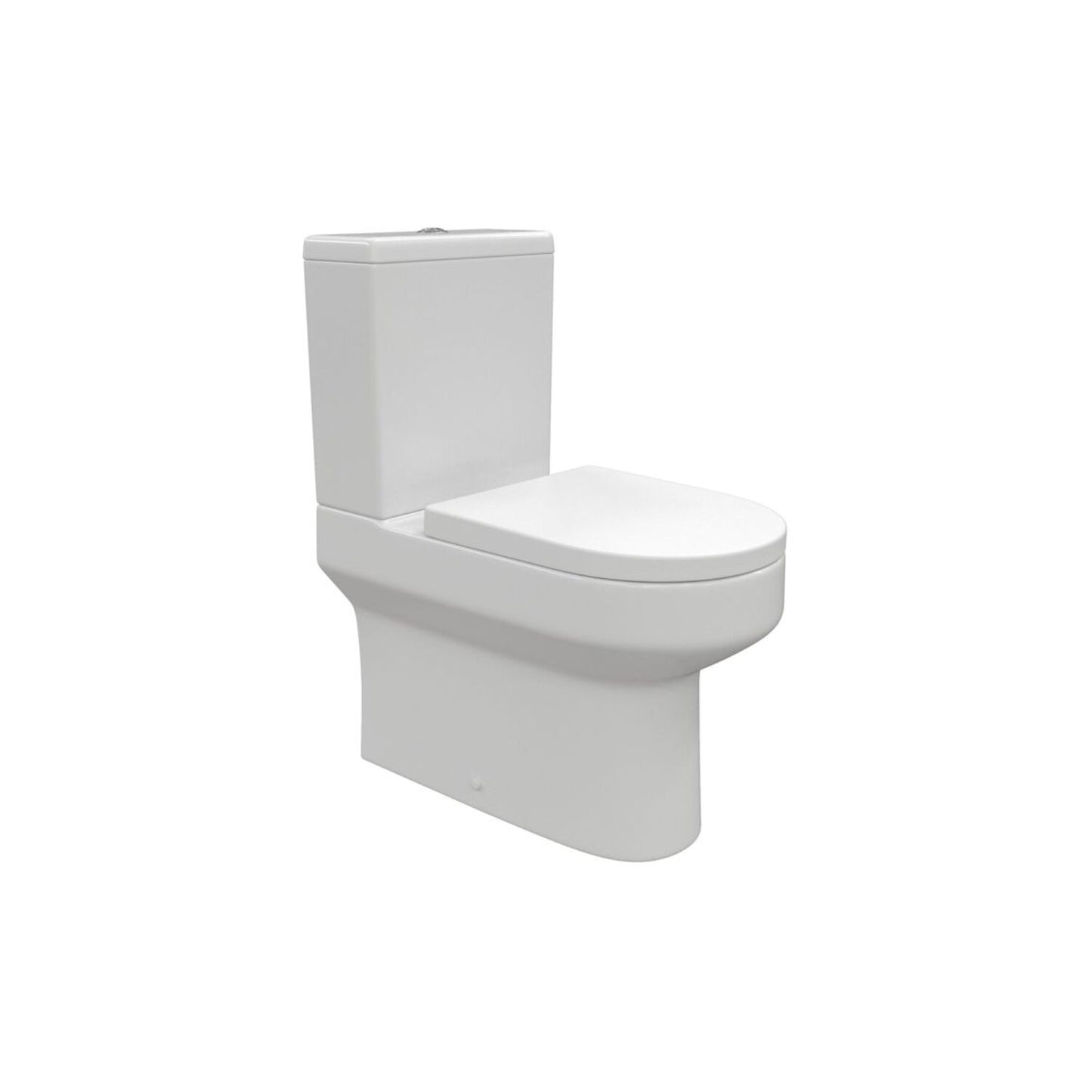 Lani Rimless Close Coupled Fully Shrouded WC & Soft Close Seat